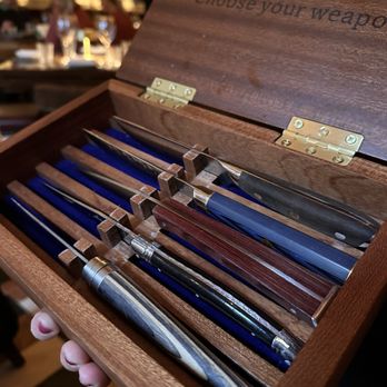 Carversteak - Steak knife choices - Steakhouses Near Me - New York, New York Carversteak - Steak knife choices - Steakhouses Near Me - New York, New York