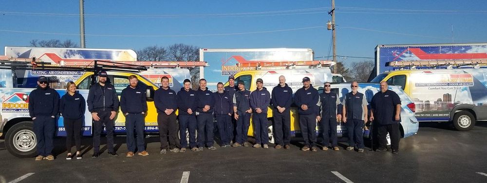 Slide of Indoor Comfort Team