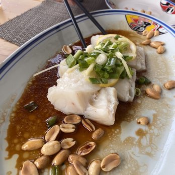 Fifty One - Lemon Steamed Alaskan Cod - Chinese Near Me - Culver City, California Fifty One - Lemon Steamed Alaskan Cod - Chinese Near Me - Culver City, California
