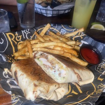The Rust & Gold - Snack Wrap - Sports Bars Near Me - Huntington, New York