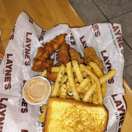Spicy and Regular finger meal.