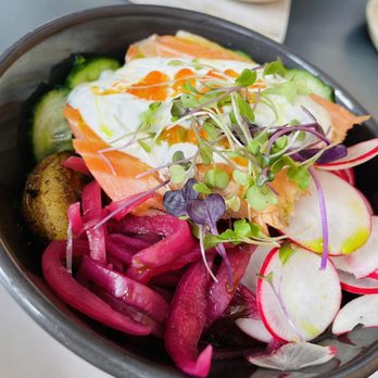 Kantine - Warm trout bowl - Scandinavian Near Me - San Francisco, California