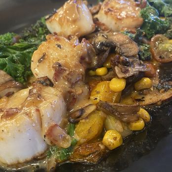 Deck. - Pan-Seared Scallops $41 - Hawaiian Near Me - Honolulu, Hawaii