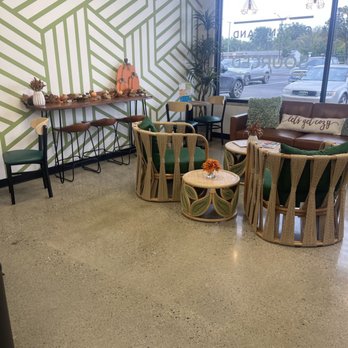 Fresh and Pressed Juice - So pretty inside. One day gonna leave the kids at home and go with a good book - Juice Bars & Smoothies Near Me - Troy, Michigan
