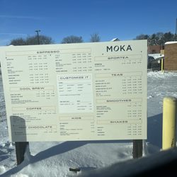 MOKA - Menu