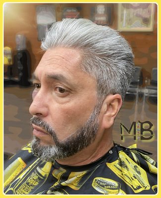 Master Barber with over 30 years of experience! - Mike Blends brings a new form of capturing the art in being a Master Barber. Incorporating looks and sharp definitions from old school haircuts to the new school.
I take my job seriously because I want you to be taken seriously in every aspect of your life.
Especially with your haircut & shave to always keep your face feeling & looking smooth. From an artist with a blade as a paintbrush, and a scissor as an airbrush. I bring my art alive with your haircut like an artist with a canvas. Master Barber with over 30 years of experience! - Mike Blends brings a new form of capturing the art in being a Master Barber. Incorporating looks and sharp definitions from old school haircuts to the new school.
I take my job seriously because I want you to be taken seriously in every aspect of your life.
Especially with your haircut & shave to always keep your face feeling & looking smooth. From an artist with a blade as a paintbrush, and a scissor as an airbrush. I bring my art alive with your haircut like an artist with a canvas.