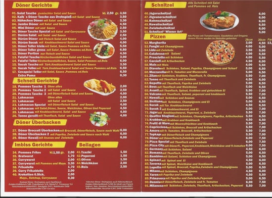 Menu photo 2 Topkapi Grill Witten, NW