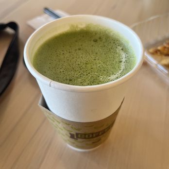 MoQana - Matcha latte with sugar free vanilla syrup and almond milk - Coffee & Tea Near Me - Edmond, Oklahoma MoQana - Matcha latte with sugar free vanilla syrup and almond milk - Coffee & Tea Near Me - Edmond, Oklahoma
