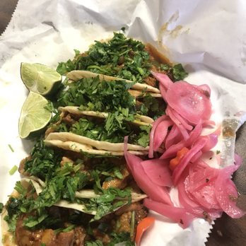 Carnitas Junior - Tacos de carnitas and chicharrón rojo - Mexican Near Me - Edinburg, Texas