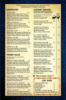 Menu photo 6 Cooper’s Tavern Little River, SC Menu photo 6 Cooper’s Tavern Little River, SC