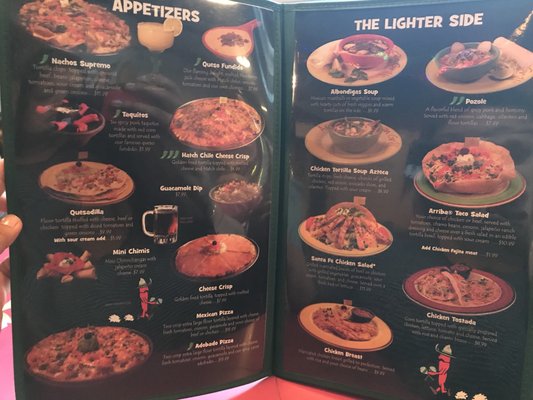 Menu photo 8 Arriba Mexican Grill Phoenix, AZ