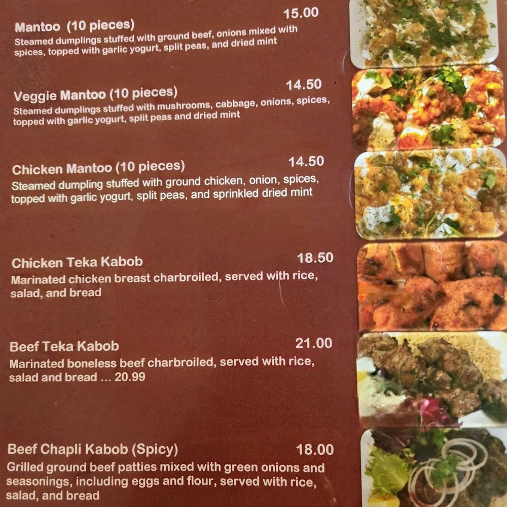 Kabul Kabob & Grill - Menu by Mo - Entrees - Afghan Near Me - Dublin, California Kabul Kabob & Grill - Menu by Mo - Entrees - Afghan Near Me - Dublin, California