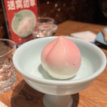 Juqi - Peach dessert - Chinese Near Me - Flushing, New York Juqi - Peach dessert - Chinese Near Me - Flushing, New York