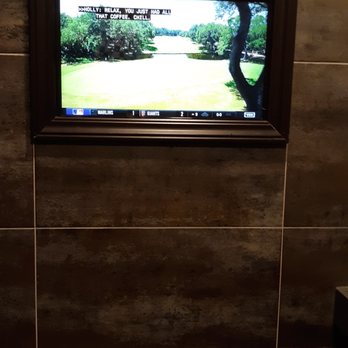 Billy's Pizza & Pasta - T.V.'s in the bathroom - Pizza Near Me - Brooklyn, New York