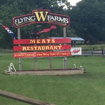 Flying W Farms - The sign - Farmers Market Near Me - Burlington, West Virginia