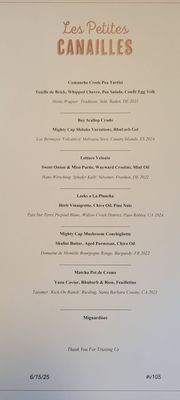 Menu photo 6 Les Petites Canailles Paso Robles, CA Menu photo 6 Les Petites Canailles Paso Robles, CA