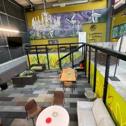 Atomic Budz Dispensary - Here their lounge that just opened