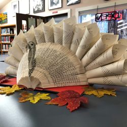 Kings Beach Public Library - Creative book art