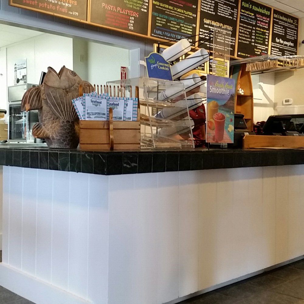 Seafood Sam's - Counter - Seafood Near Me - Sandwich, Massachusetts Seafood Sam's - Counter - Seafood Near Me - Sandwich, Massachusetts