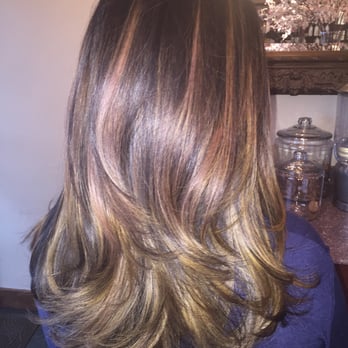 The Salon At Warren - Balayage by Gina, so happy! - Hair Salons Near Me - Warren, New Jersey
