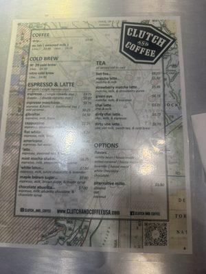 Menu photo 1 Clutch and Coffee Torrance, CA Menu photo 1 Clutch and Coffee Torrance, CA