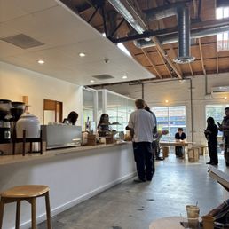 Inside cafe