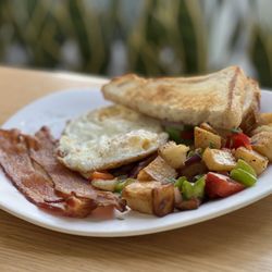 Upside on Moore - Saturday morning brunch item