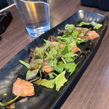 Izakaya Yoki - Salmon carpaccio - Japanese Near Me - San Francisco, California Izakaya Yoki - Salmon carpaccio - Japanese Near Me - San Francisco, California