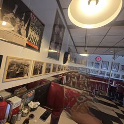 Westside Diner - Really cool pictures up on the wall old school style