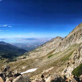 Red Pine Trail - Trail up to Pfeiff above Red Pine Lake - Hiking Near Me - Sandy, Utah