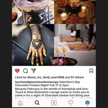 Touch & Glow Relaxation Lounge - Valentine's Day - Massage Near Me - Philadelphia, Pennsylvania Touch & Glow Relaxation Lounge - Valentine's Day - Massage Near Me - Philadelphia, Pennsylvania