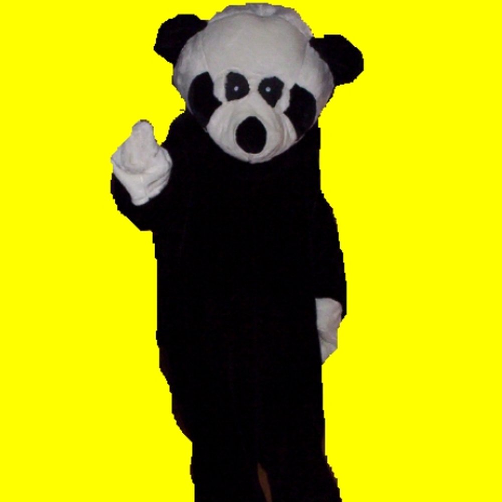 Panda gangster y bandido. Oso Genial.: vector de stock (libre de regalías)  1921928069 | Shutterstock, image size:1000x1000