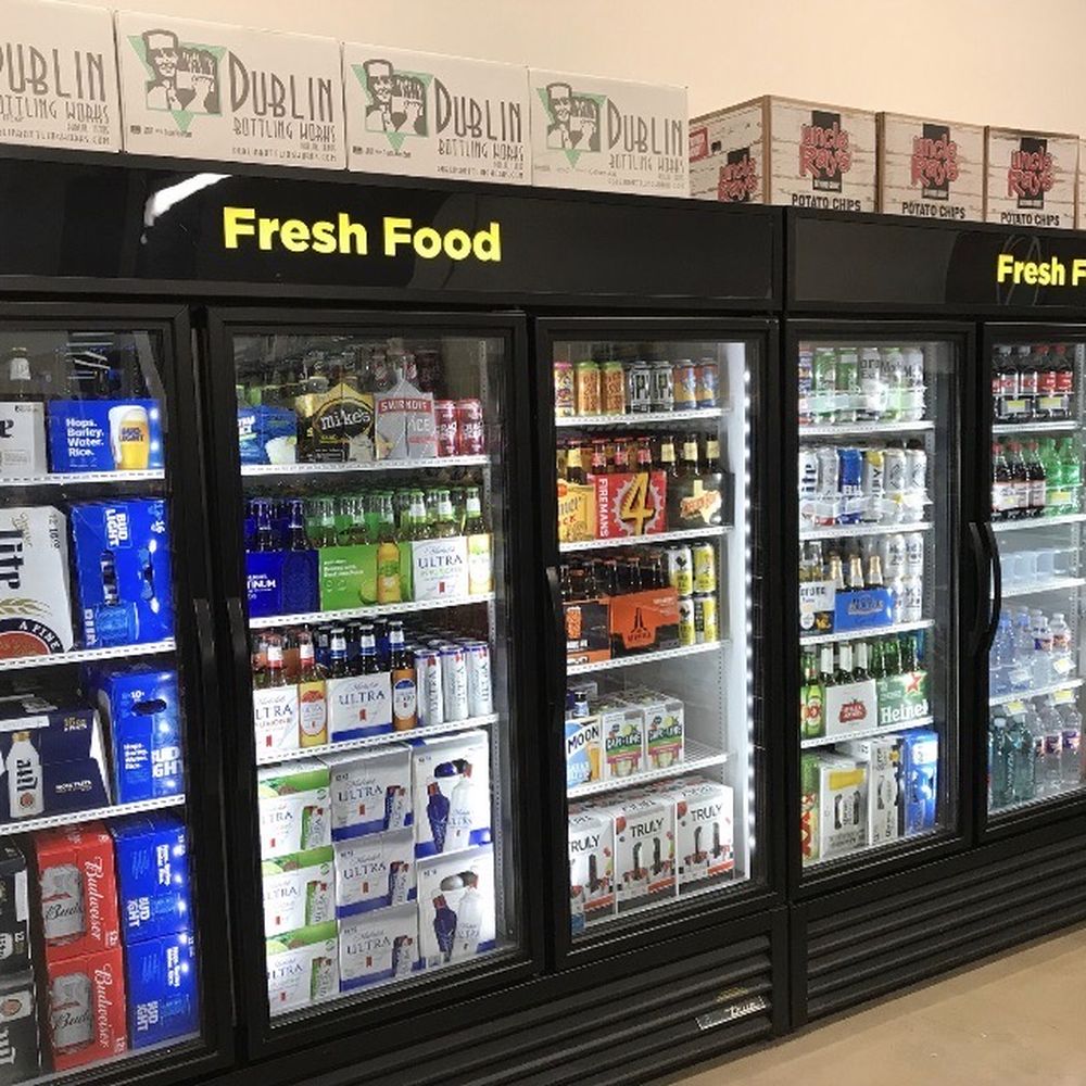 Urban Value Corner Store - Large cooler display at Urban Value Store - Convenience Stores Near Me - McKinney, Texas