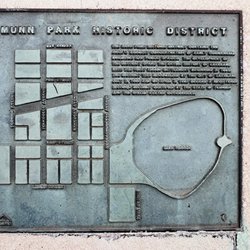 Munn Park Historic District - Map of Munn Park Historic District