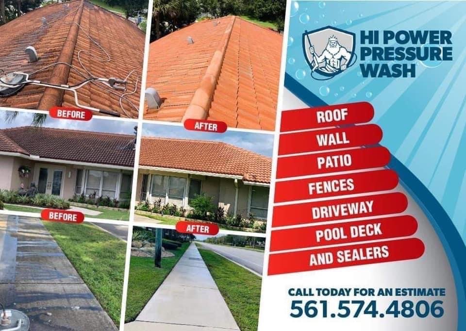 Slide of Hi Power Pressure Wash