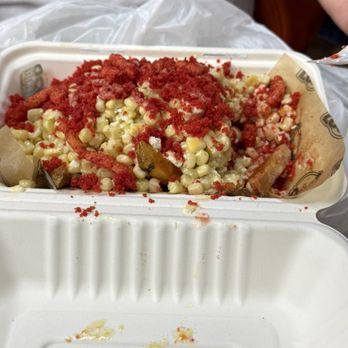 Churrito Loco - Hot Cheetos Elote Fries - Desserts Near Me - Moreno Valley, California Churrito Loco - Hot Cheetos Elote Fries - Desserts Near Me - Moreno Valley, California