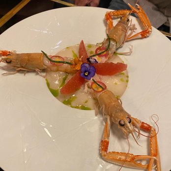 Les Foodies - Scampi appetizer - Italian Near Me - Paris, 75