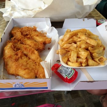 Seafoods - Jumbo Fried Cod and small order of chips - Seafood Near Me - Bath, BAS Seafoods - Jumbo Fried Cod and small order of chips - Seafood Near Me - Bath, BAS