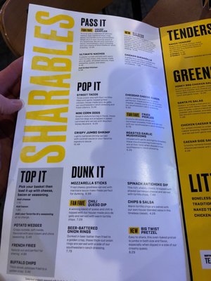 Menu photo 5 Buffalo Wild Wings Frederick, MD