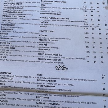 Coppertail Brewing Co - Menu - Bars Near Me - Tampa, Florida Coppertail Brewing Co - Menu - Bars Near Me - Tampa, Florida