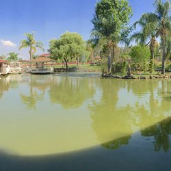 Hacienda Coyotes - Lago del restaurante