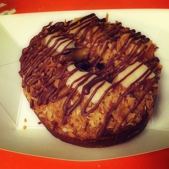 Donut Dynamite - Samoa Donut - Donuts Near Me - Wailuku, Hawaii Donut Dynamite - Samoa Donut - Donuts Near Me - Wailuku, Hawaii