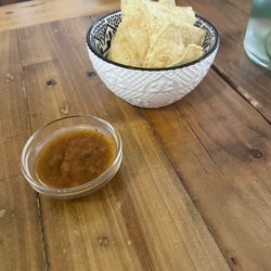 Taquería Loka - Chips and homemade salsa