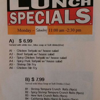 Teriyaki & Sushi - Lunch specials - Japanese Near Me - Midlothian, Virginia Teriyaki & Sushi - Lunch specials - Japanese Near Me - Midlothian, Virginia