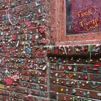 The Gum Wall - tuck frump - Local Flavor Near Me - Seattle, Washington The Gum Wall - tuck frump - Local Flavor Near Me - Seattle, Washington