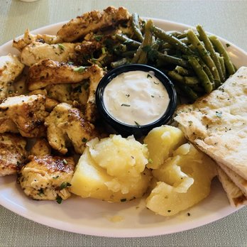 Mediterranean Bistro - Chicken platter - Mediterranean Near Me - Myrtle Beach, South Carolina