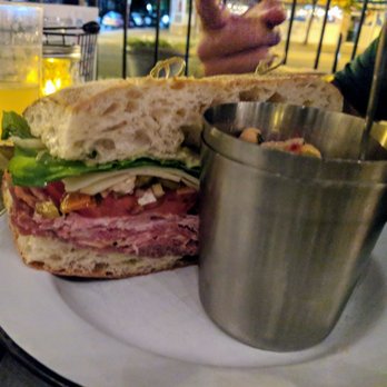 Park & Field - Focaccia sandwich, but with ciabatta - New American Near Me - Chicago, Illinois Park & Field - Focaccia sandwich, but with ciabatta - New American Near Me - Chicago, Illinois