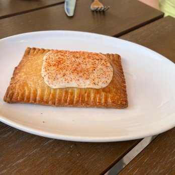 Full Goods Diner - The house made pop tart with a good dusting of chili powder. - Diners Near Me - San Antonio, Texas