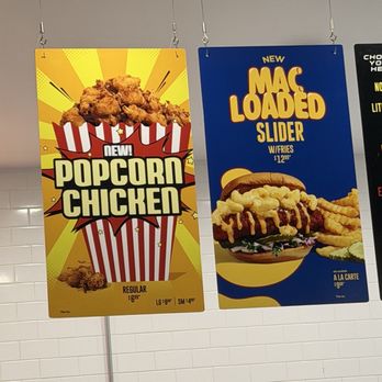 Dave's Hot Chicken - They seem to always have new menu items. Popcorn chicken was sold out :( - Chicken Shop Near Me - Sherman Oaks, California Dave's Hot Chicken - They seem to always have new menu items. Popcorn chicken was sold out :( - Chicken Shop Near Me - Sherman Oaks, California