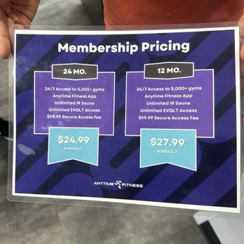Anytime Fitness - Membership Current as of 7/13/26 , $1 for enrollment fee right now - Gyms Near Me - Benicia, California Anytime Fitness - Membership Current as of 7/13/26 , $1 for enrollment fee right now - Gyms Near Me - Benicia, California
